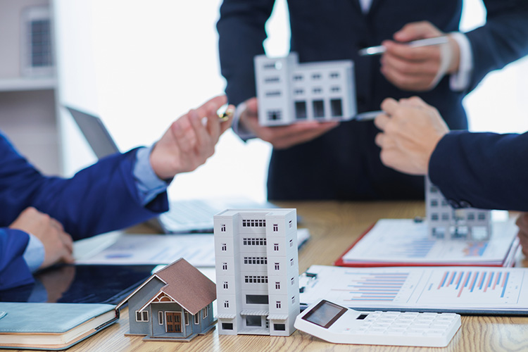 Property developers planning