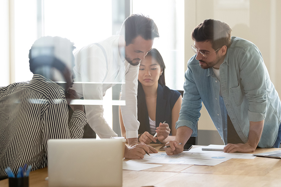 executives in office