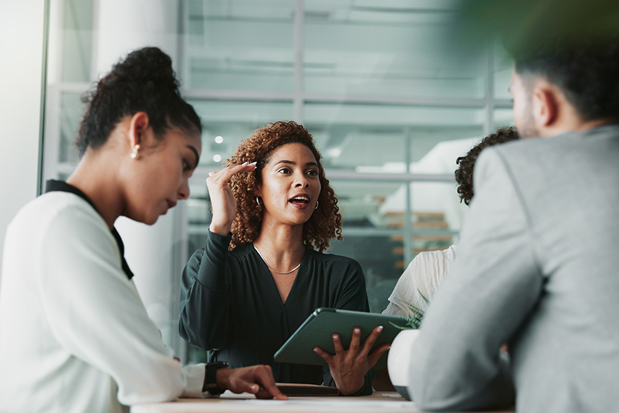 lawyers in an office