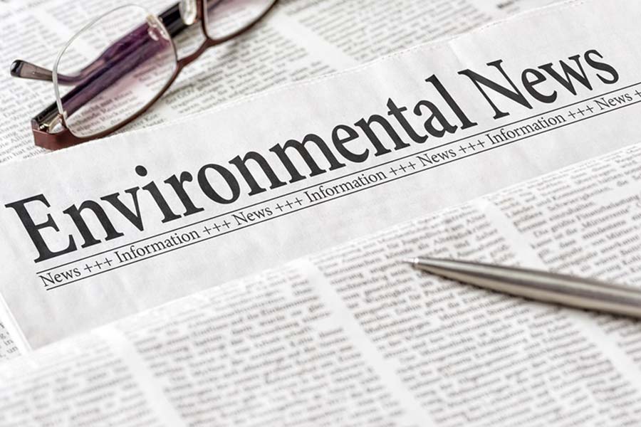 Environmental Newspaper cover