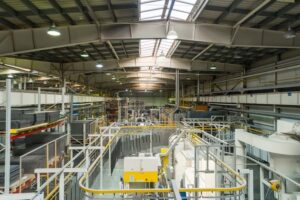 Paint Manufacturing plant interior